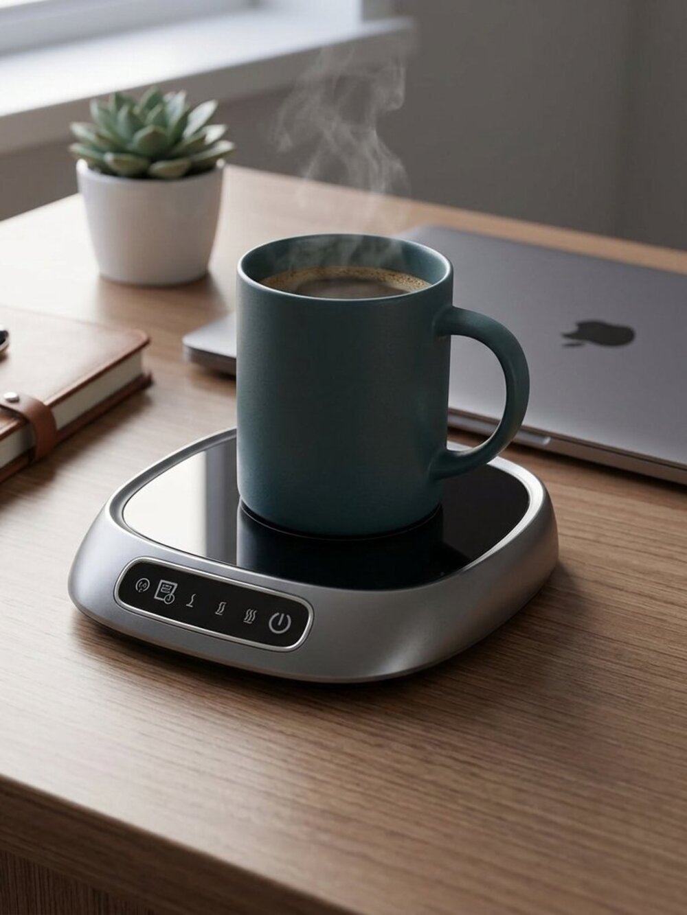 Constant Temperature Heating Coaster Touch Switch Adjustable Temperature